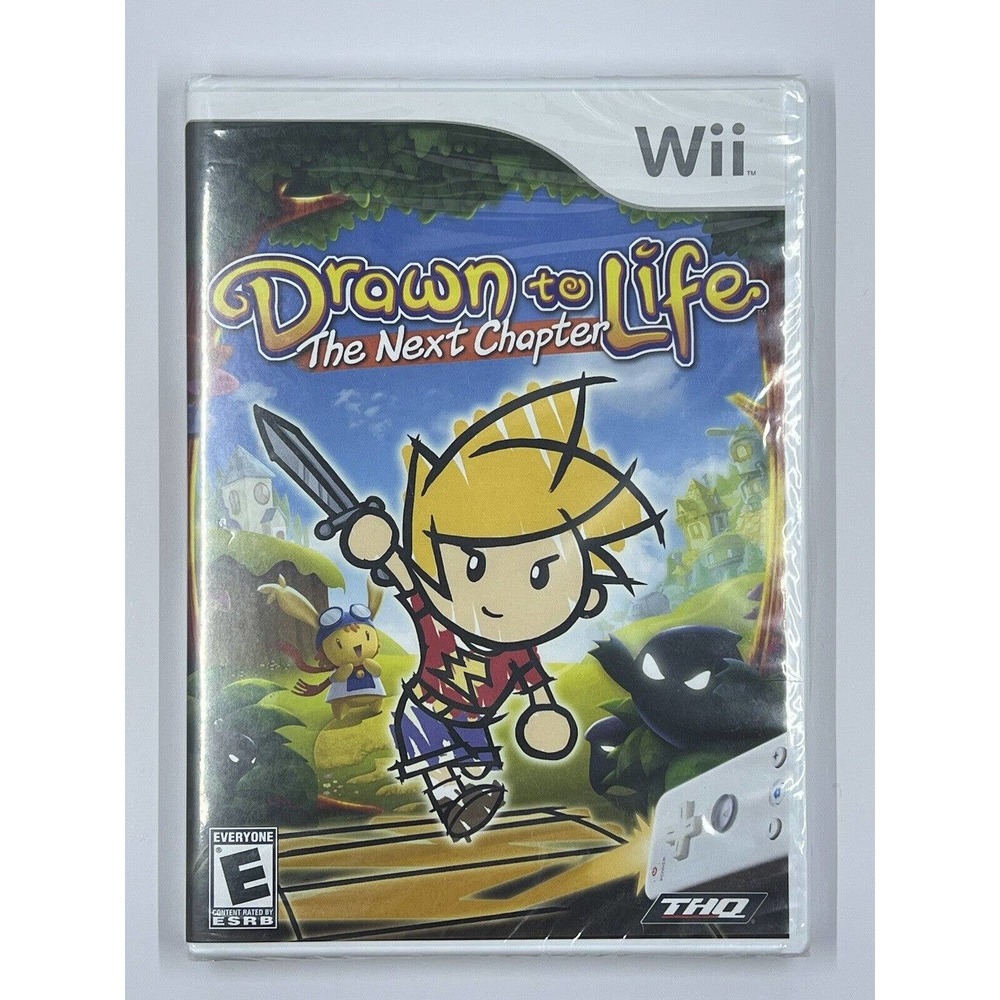Drawn to Life: The Next Chapter Nintendo Wii 2009 Complete CIB sealed